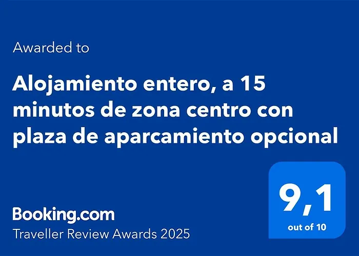 Entero, A 15 Minutos De Zona Centro Con Plaza De Aparcamiento Opcional